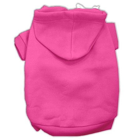 Blank Pet Hoodies Bright Pink Size 4X